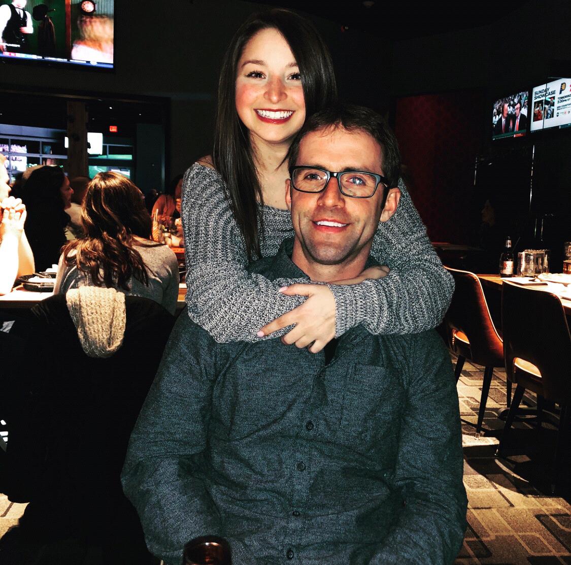 Out celebrating my birthday