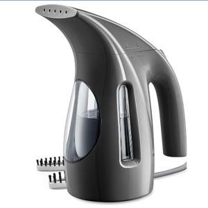 HiLIFE Steamer for Clothes, Portable Handheld Design, 240ml Big Capacity, 700W, Strong Penetrating Steam, Removes Wrinkle, for Home, Office(ONLY FOR 120V)-Black