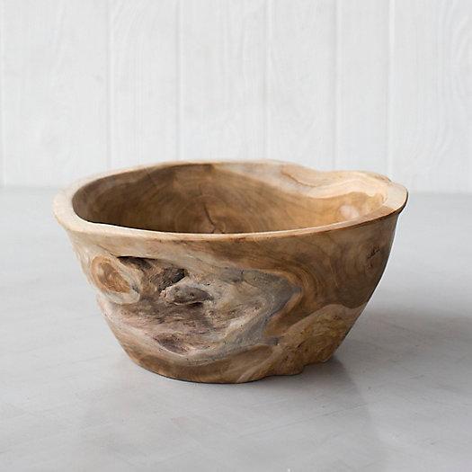 Large Teak Root Serving Bowl