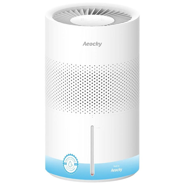 Evaporative Humidifier for Baby, Aeocky 4.5L Humidifiers for Bedroom, Large Room, Home, Whole House, Nursery, Office, Dry Filter & Self-Clean Mode, Humidistat, Timer, Sleep, Auto Mode