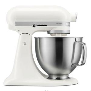 Artisan® Series 5 Quart Tilt-Head Stand Mixer with Premium Touchpoints Black Matte KSM192XDBM | KitchenAid