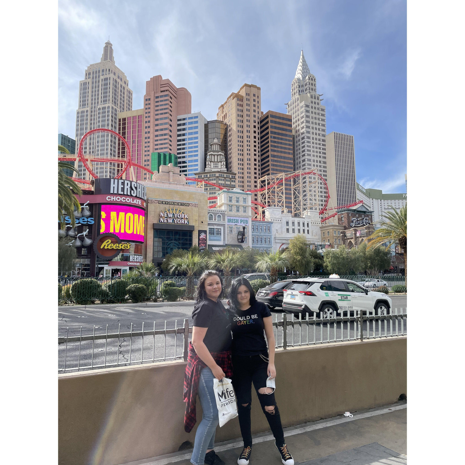 First trip to Las Vegas.
