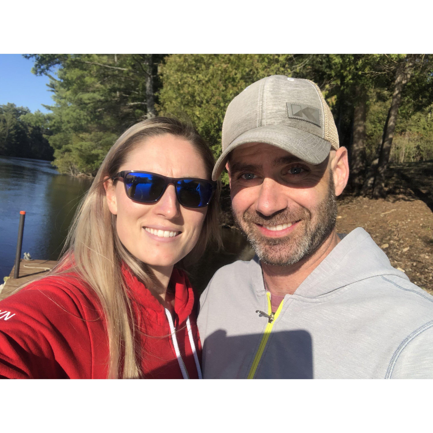 The first time Dan met the in-laws at the River