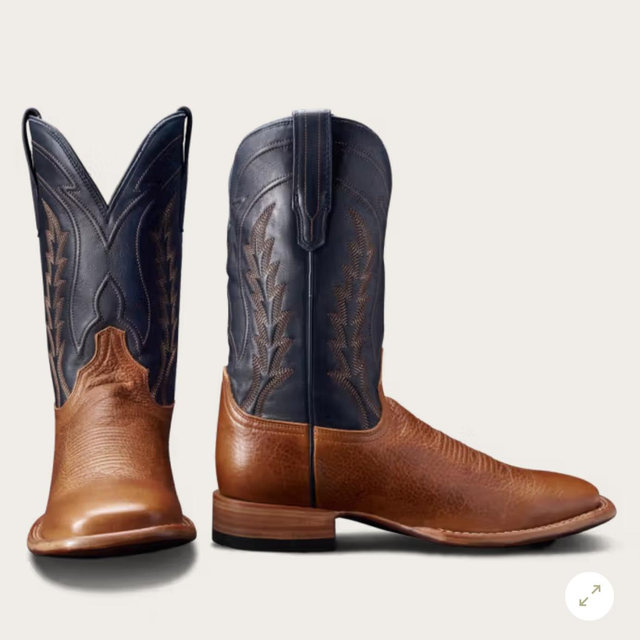 Tecovas boots the doc tan bison size 10D