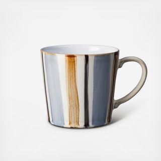 Handcrafted Stripe Painted Mug
