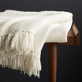 Styles Large Fringe Throw Blanket