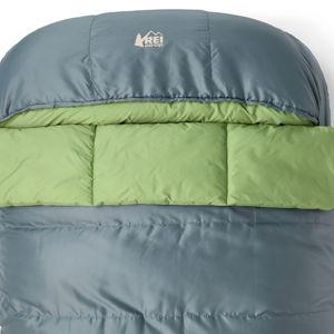 REI Co-op HunkerDown 20 Sleeping Bag - Granite Peak Blue, Medium Wide