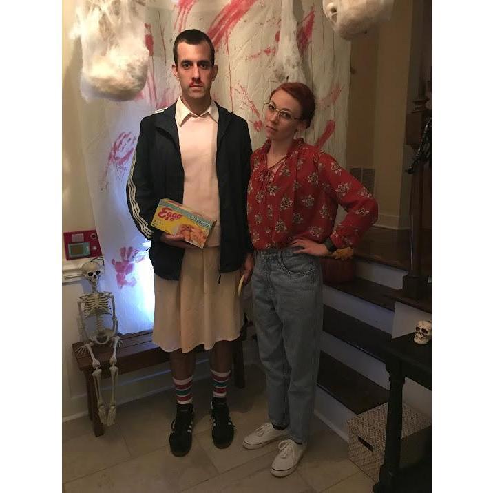 Halloween 2016 - Eleven and Barb from Stranger Things