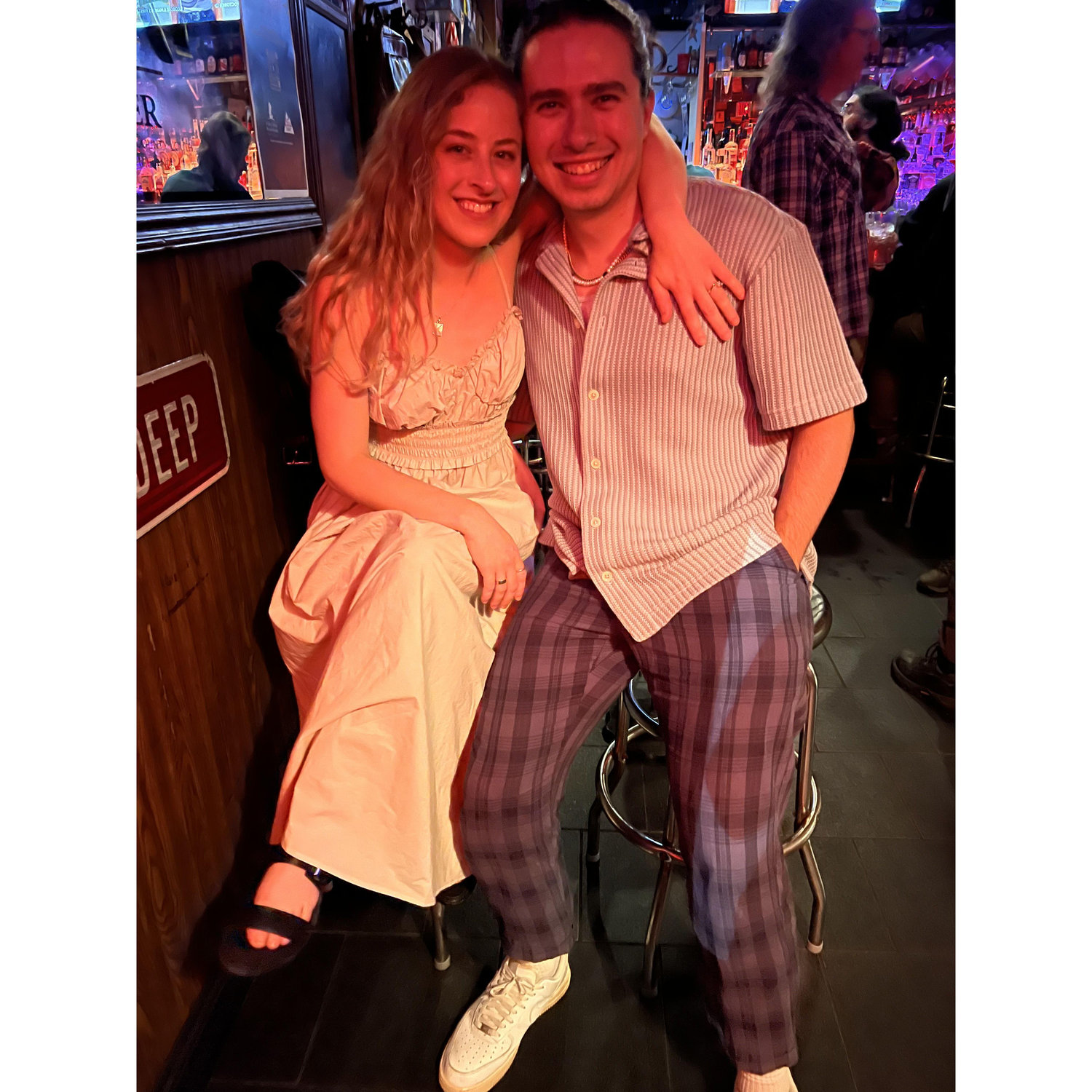 Essex St. Pub, the night we got engaged