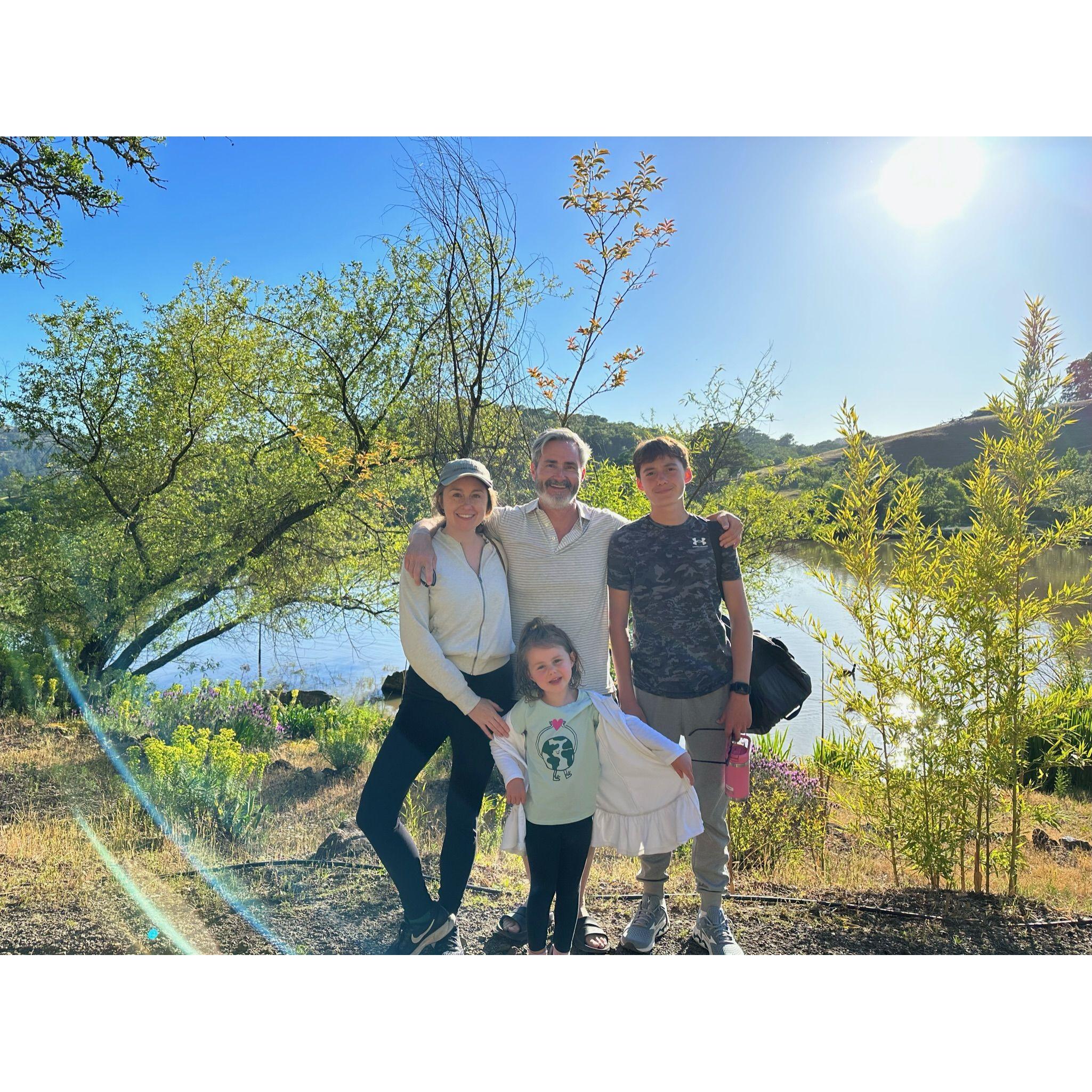Love the light in this pic. Summertime adventures with the family in California.