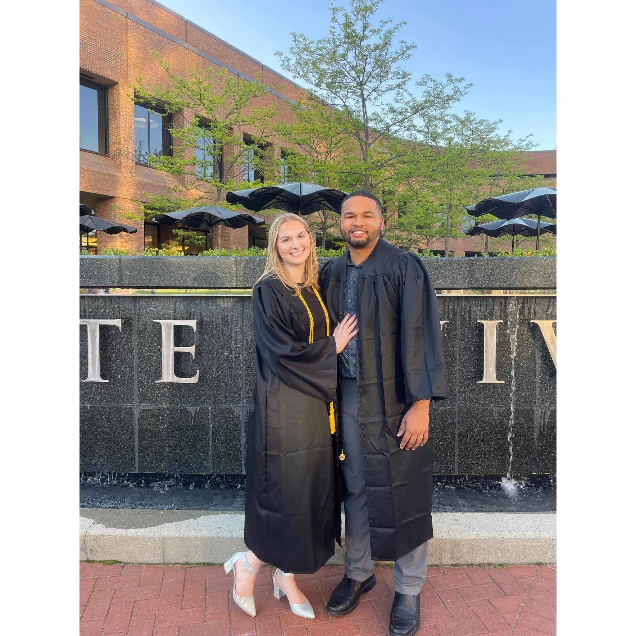 Graduating college, go Golden Flashes!