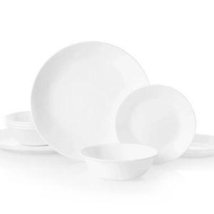 Corelle® Winter Frost White 12-piece Dinnerware Set, Service for 4