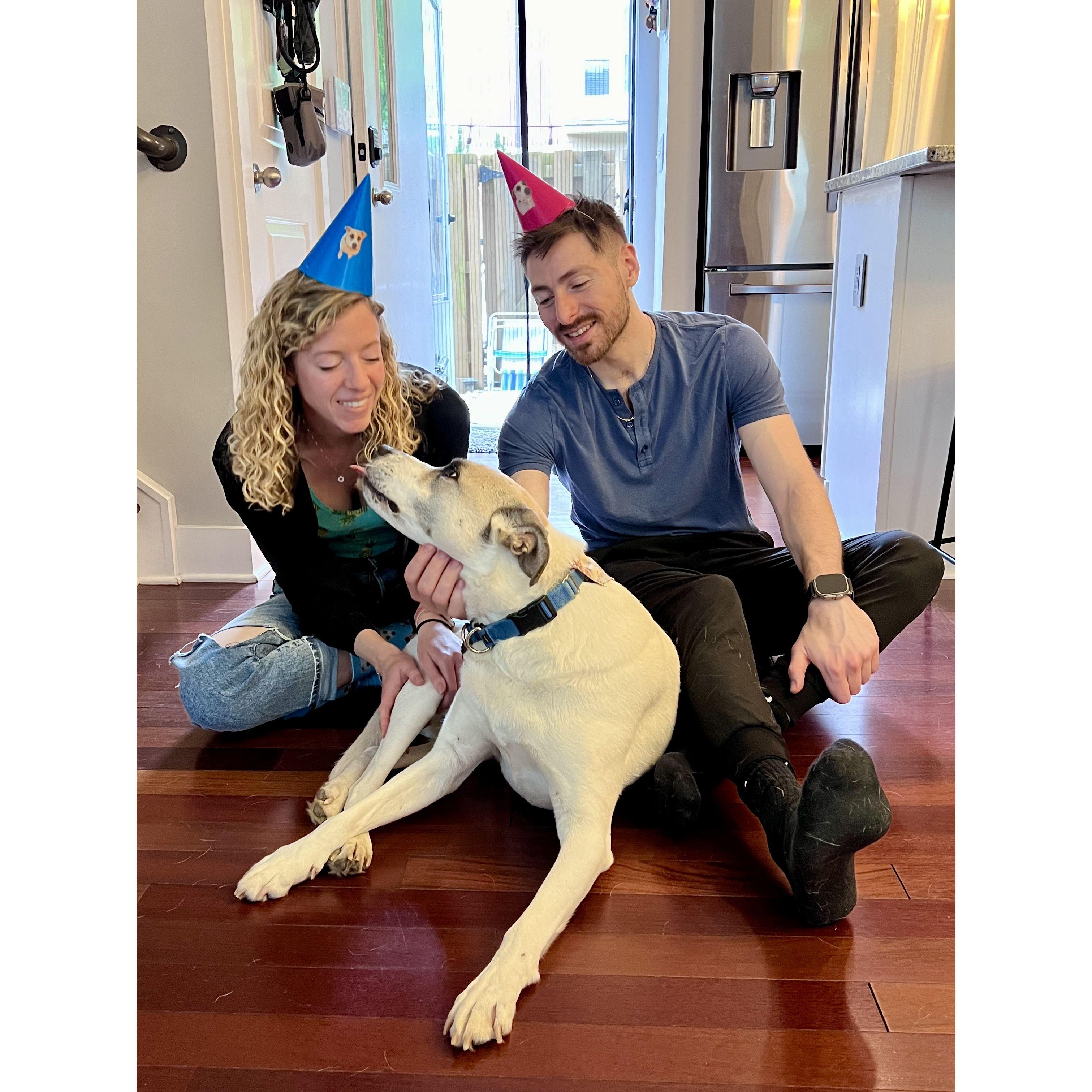 Happy birthday to our baby, Simmy