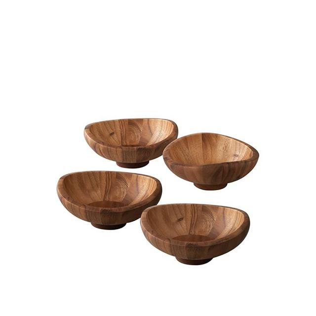 Nambe Butterfly Individual Salad Bowls (Set of 4)