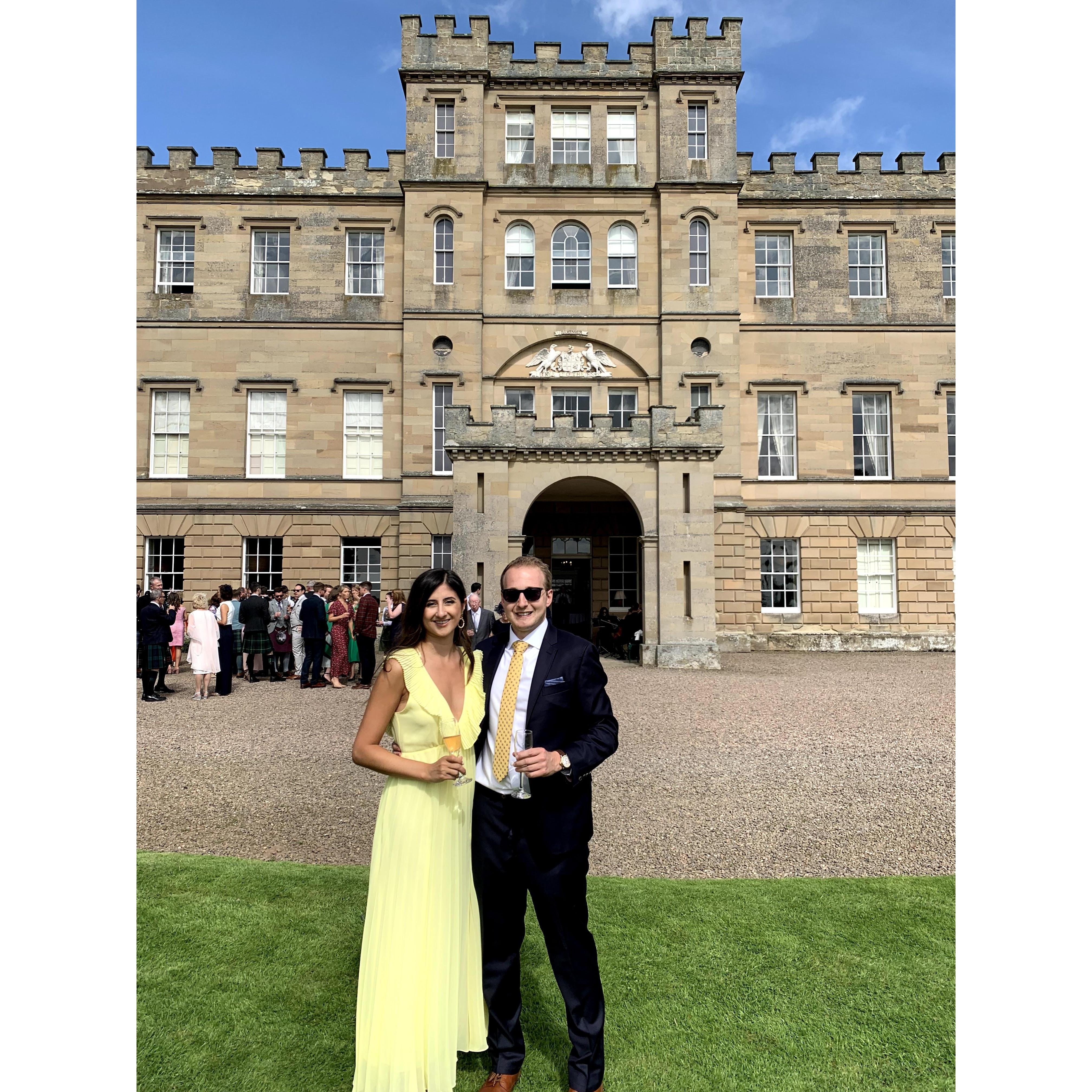 Our humble abode. Jokes. The most beautiful wedding in Scotland!