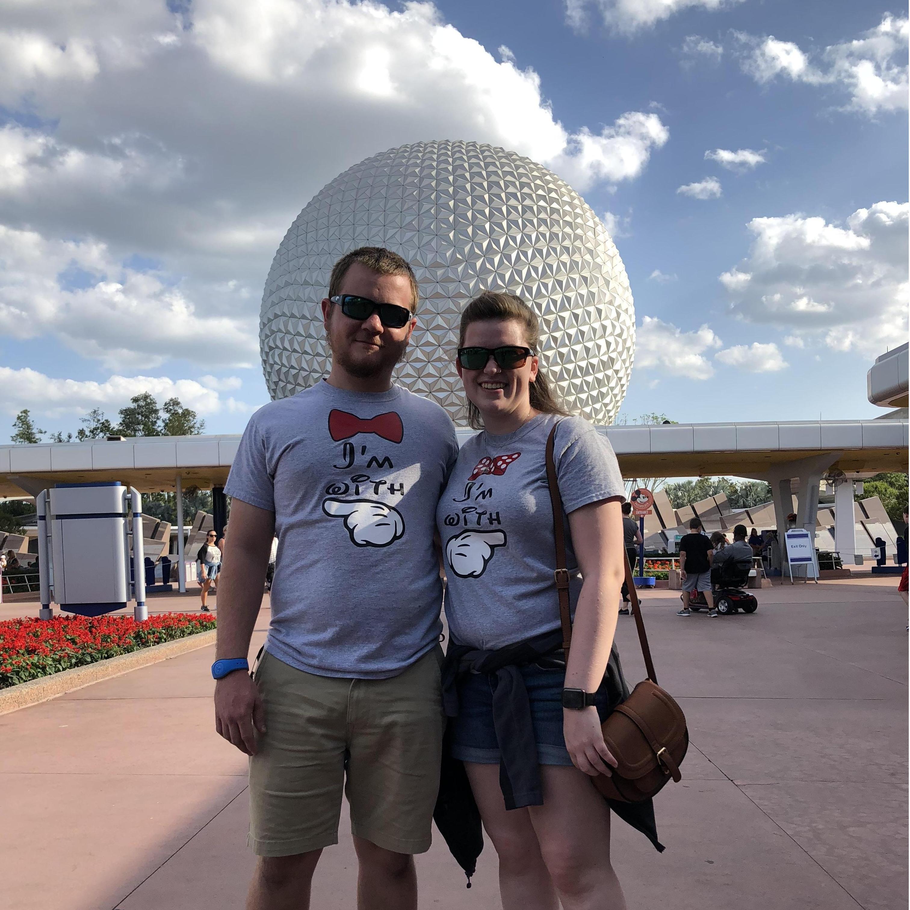 Disney!! And yes we know now we are backwards. Epic Fail :(