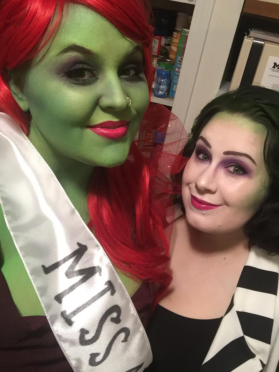 Our 2nd Halloween: Beetlejuice and Miss Argentina