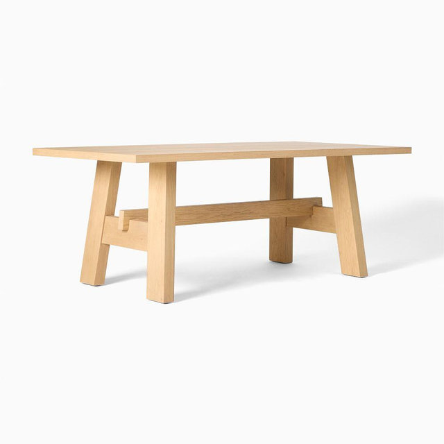 Putnam 76" Rectangle Dining Table, Blonde