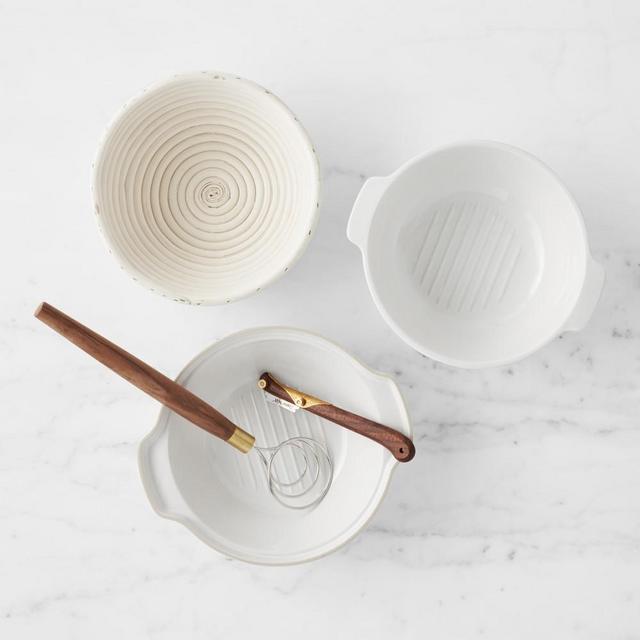 Bread Baker's Dream 4-Piece Set, White