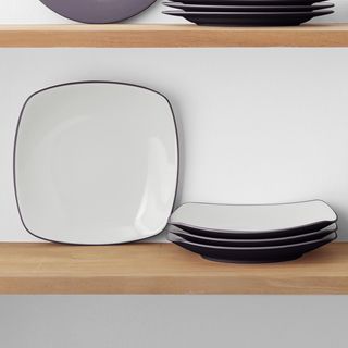Colorwave Square Dinner Plate, Set of 4