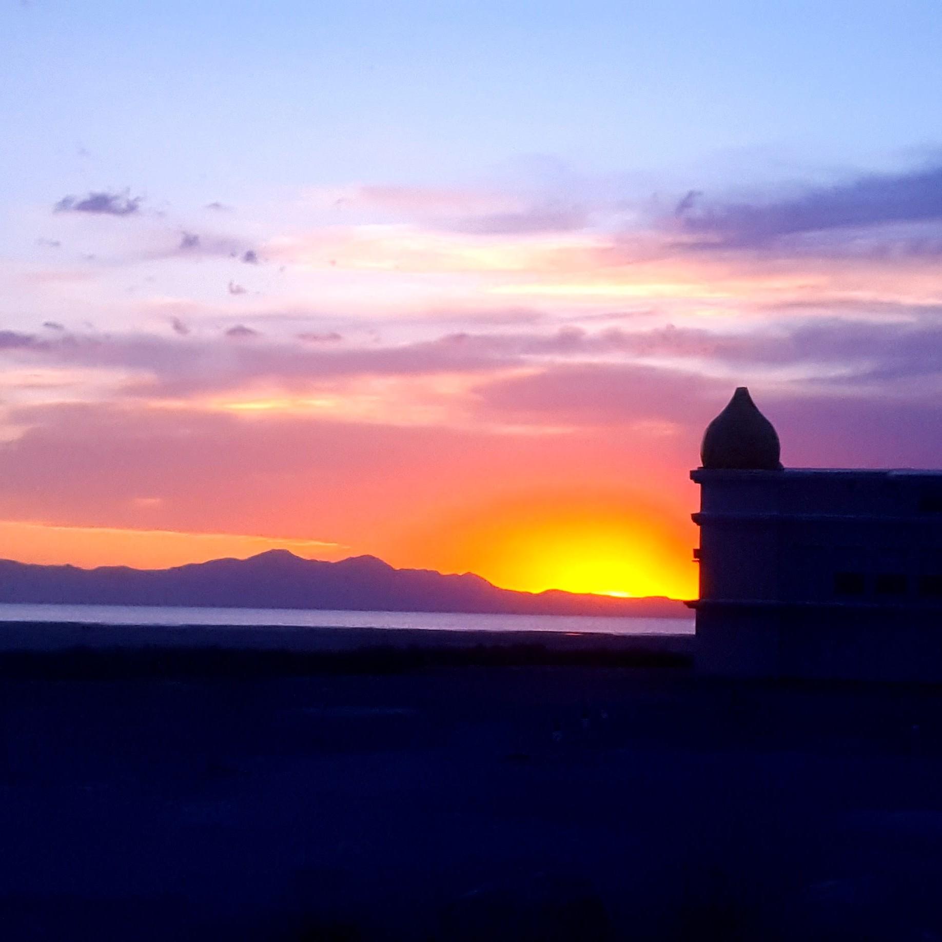 Sunset over Salt Lake City, UT (Best Road Trip Ever! One day we hope to make the drive across the country again.)