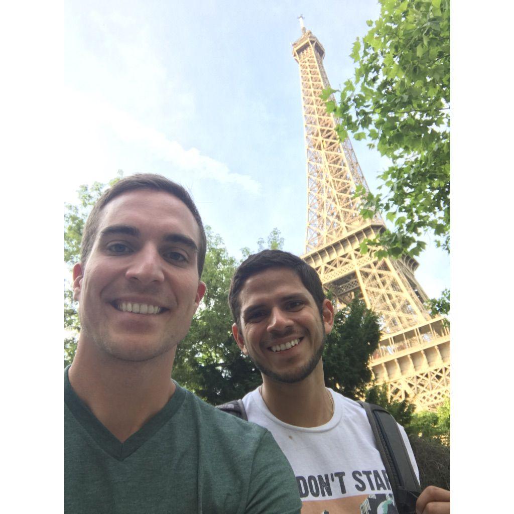 Our first international trip together included Paris, where, 7 years later, Andres would eventually pop the question.
