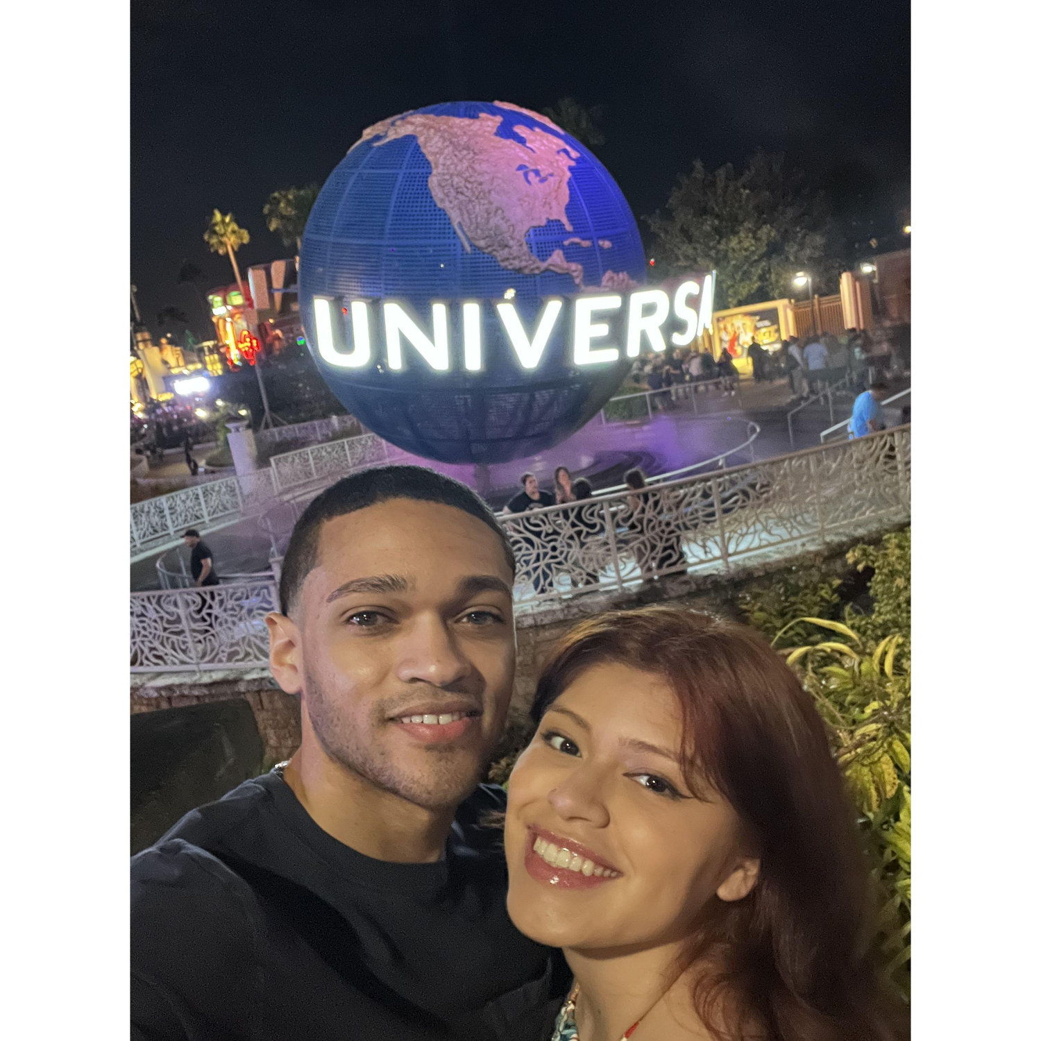 Our New Years Eve 2023, after our flight being cancelled and we were stuck in Orlando, Florida.