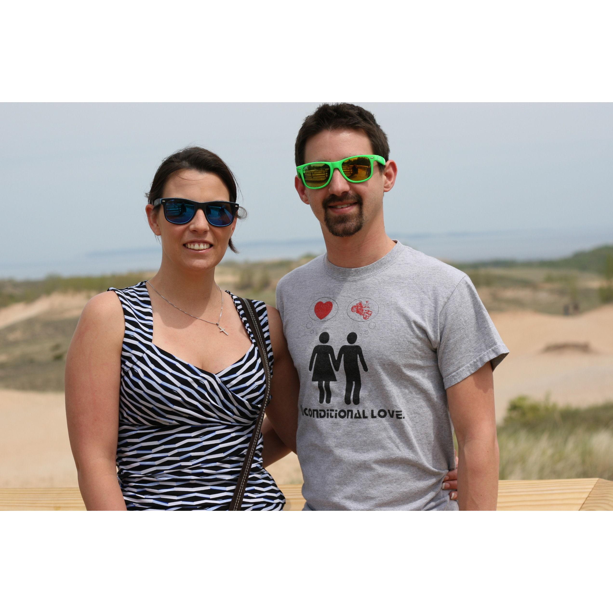 Sleeping bear sand dunes