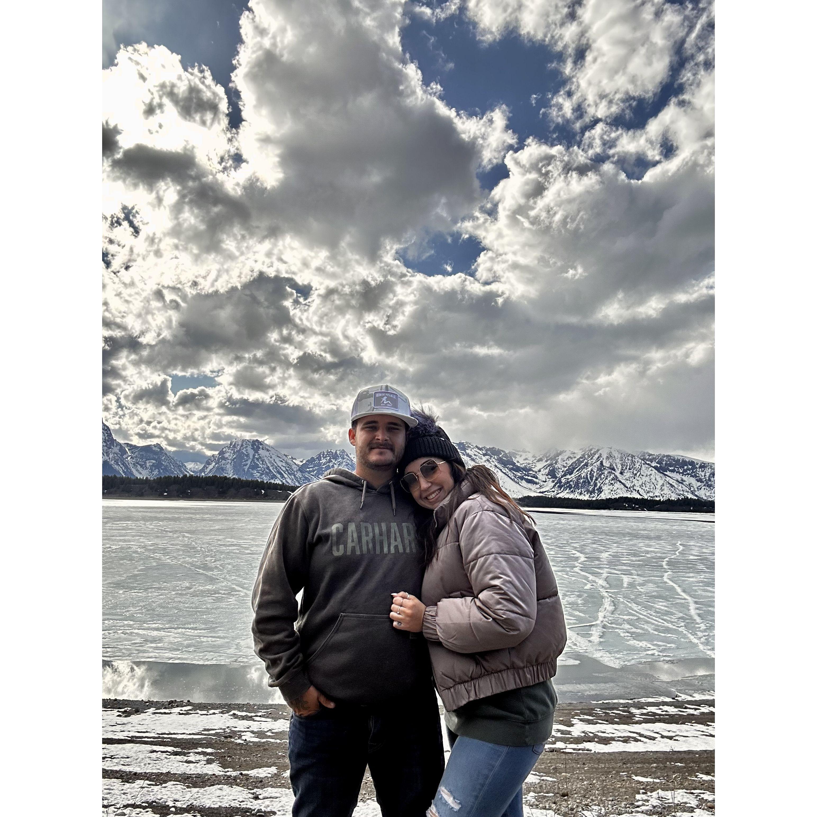 visiting the Grand Tetons