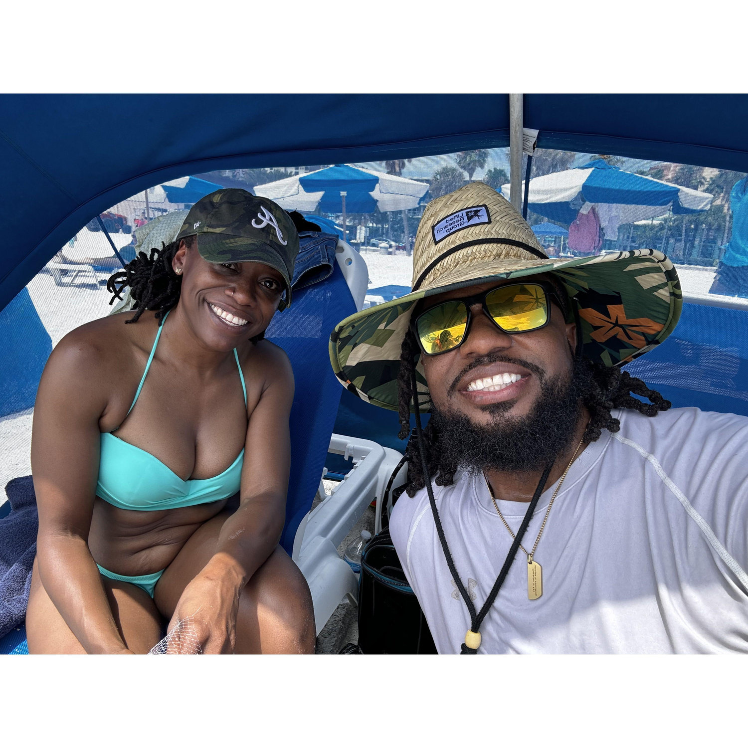 A family beach day!