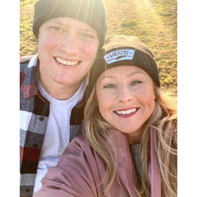 Cutting down our Christmas Tree at Bullock Farms!