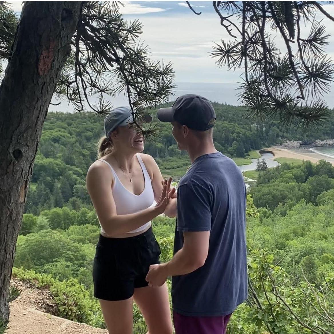 Celebrated to cheers from a handful of new hiking friends and kicked off an indulgent week of east coast seafood and a few more thousand feet of elevation.