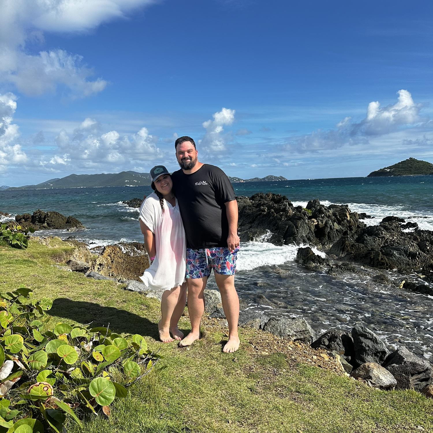 In St. Thomas 🛳️🏝️☀️