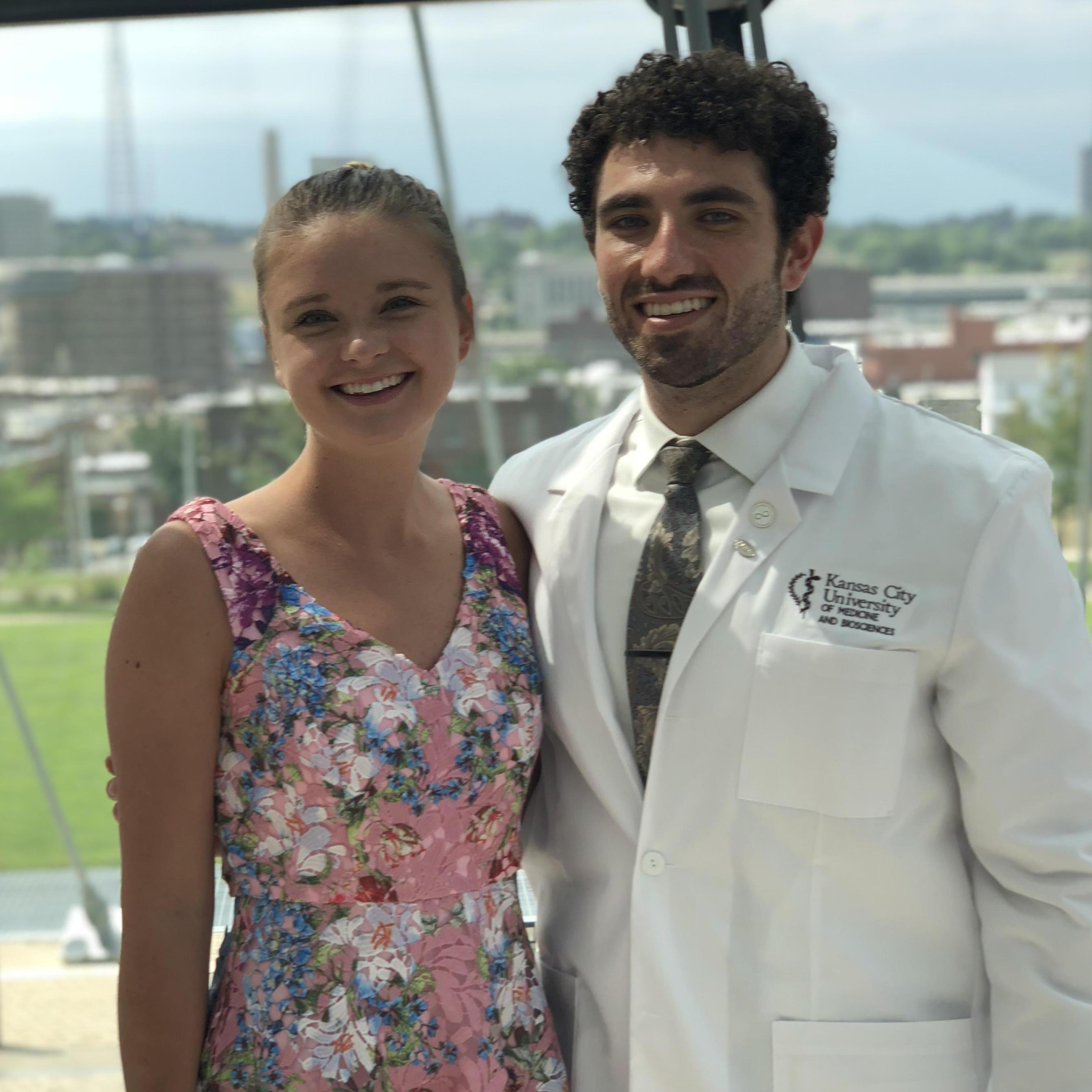 David's White Coat Ceremony