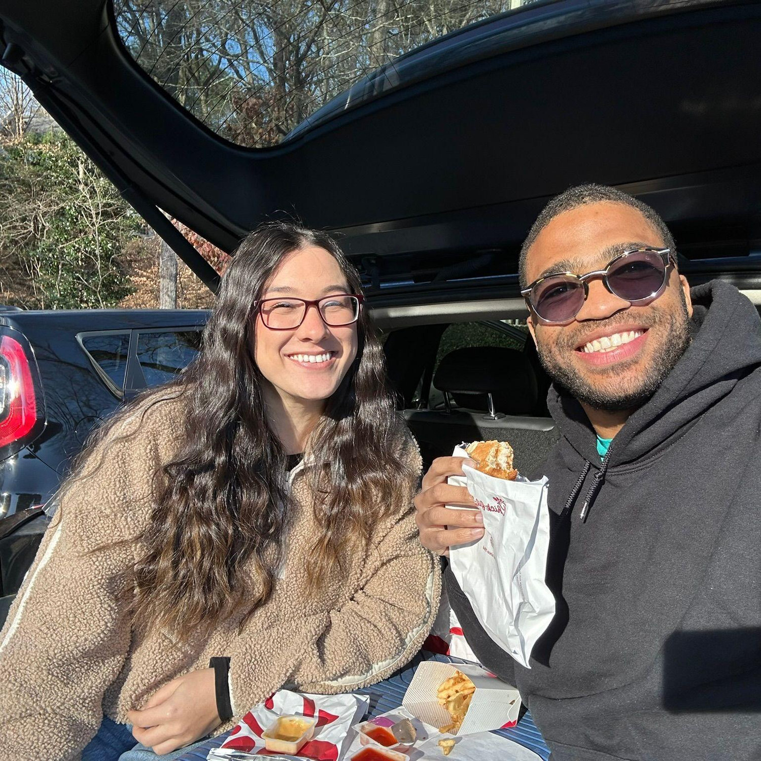 Sam: "can I get a number one please with no pickles, a large fries and an Arnold Palmer?" ........

"Yes, Chick-fil-A and Polynesian sauce please, thank you"
