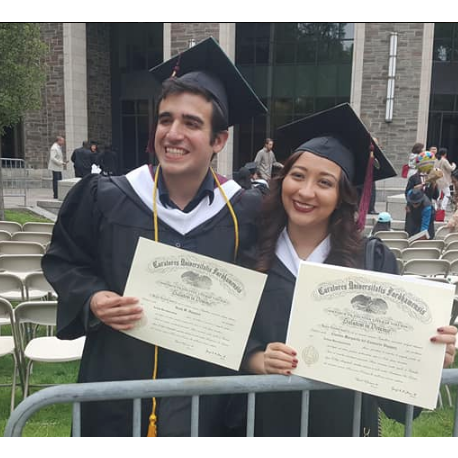 Matching diplomas!