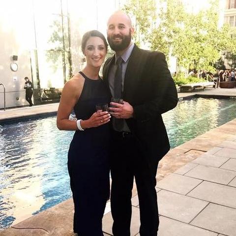Our first wedding together celebrating the Marvels!