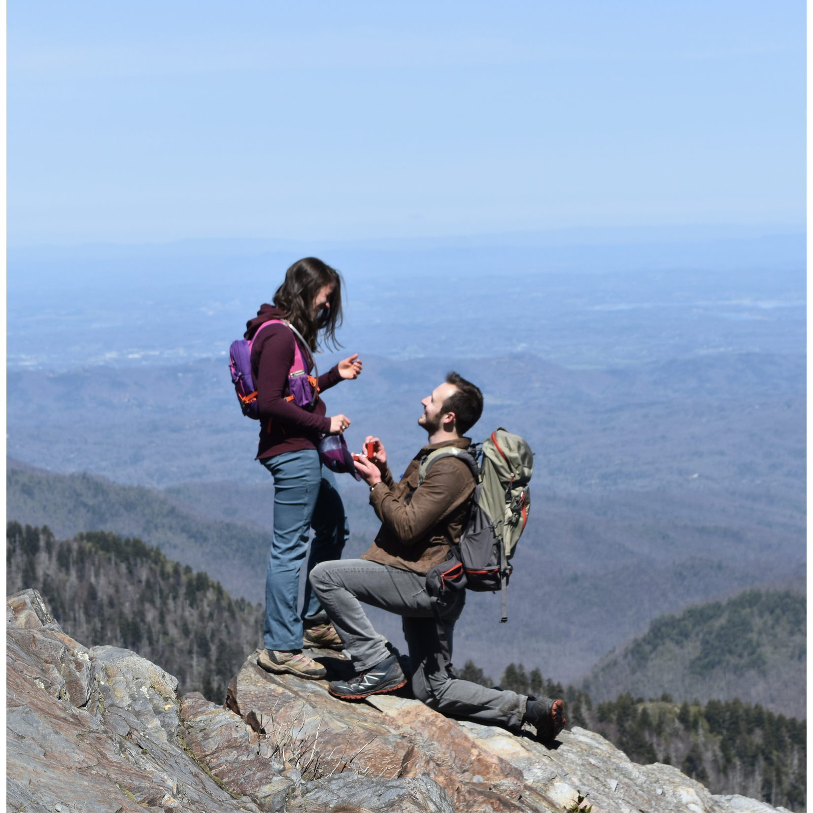 She said yes!