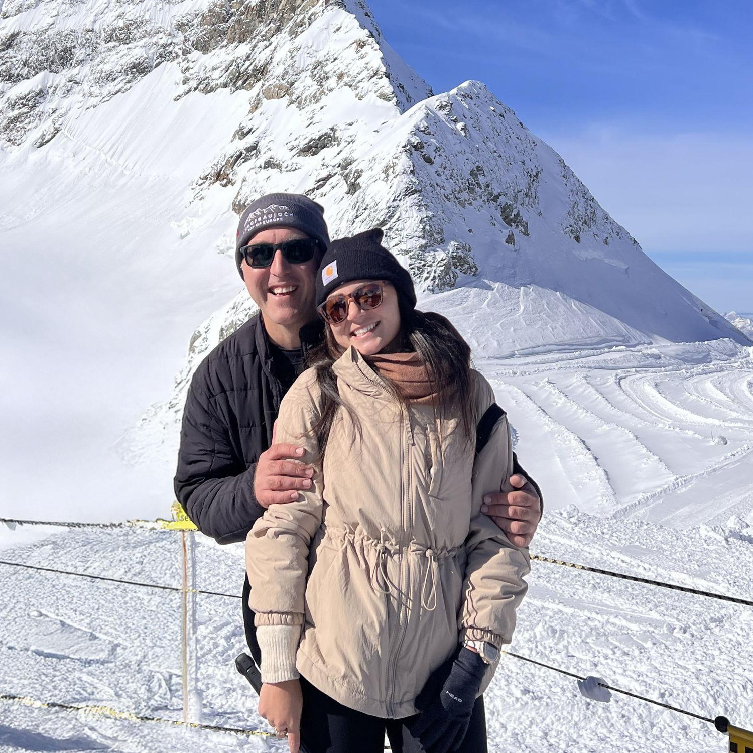 Jungfraujoch, the top of Europe in Switzerland. The mountains are always calling us.