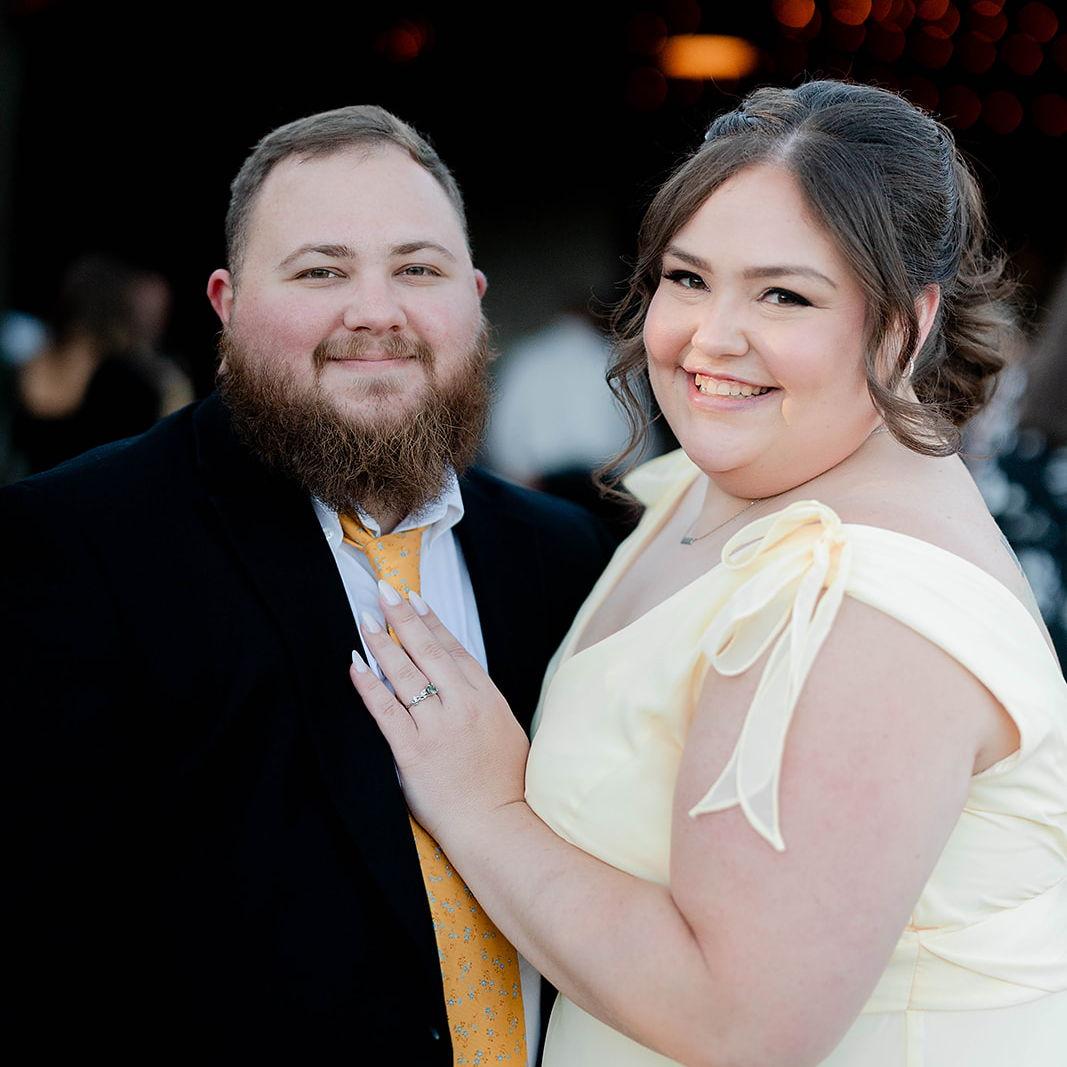 Dressed up at my best friends wedding