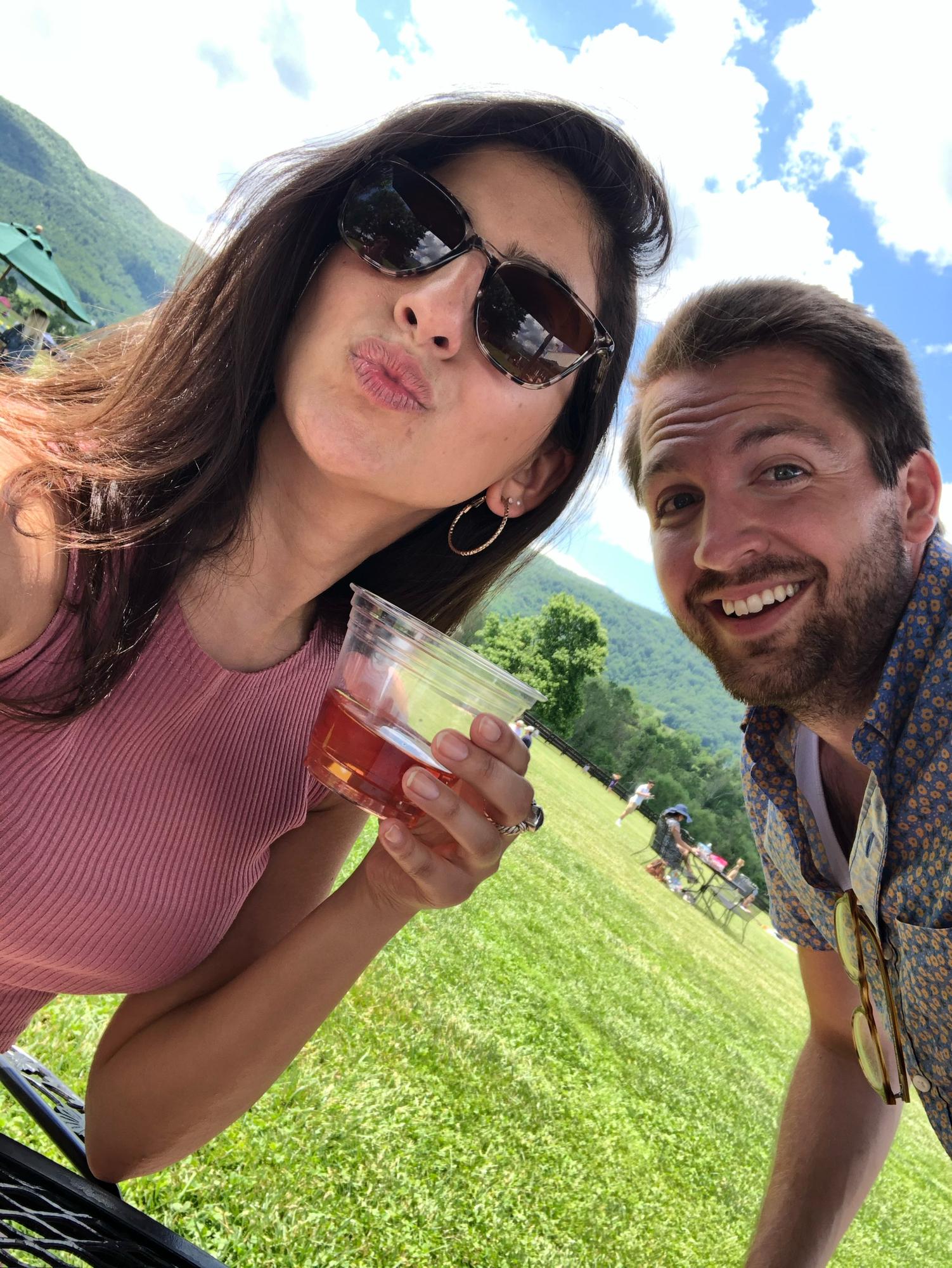 No summer is complete without a trip to Braden's UVA stomping grounds in Charlottesville and some pit stops at local Virginia wineries.