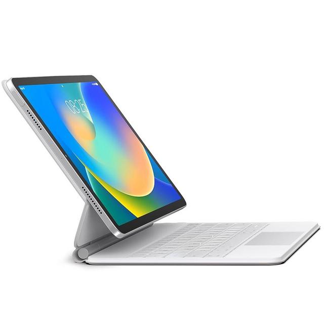 runelk Keyboard Case for iPad 10th Generation 2022 & 11th (A16, 2025) – Magic-Style Keyboard with Multi-Touch Trackpad – Floating Cantilever Stand – Magnetic Case for iPad 10.9 inch 10th / 11th Gen.