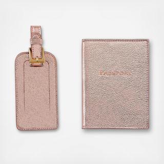 Passport Case & Luggage Tag Set
