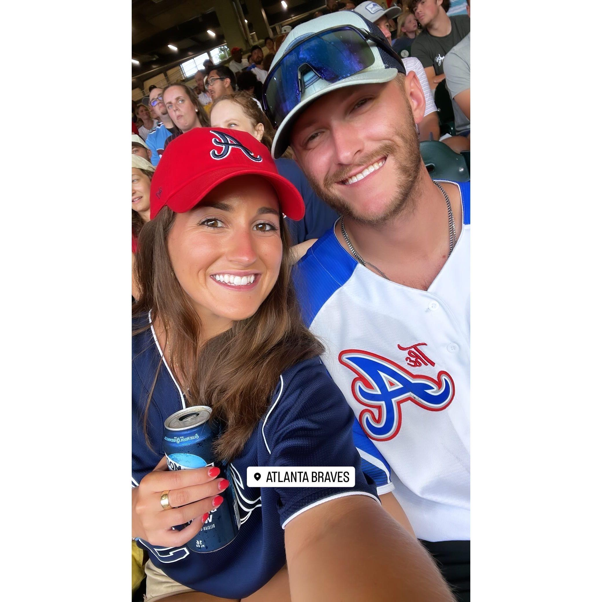 Braves Game for Connor's 25th Birthday