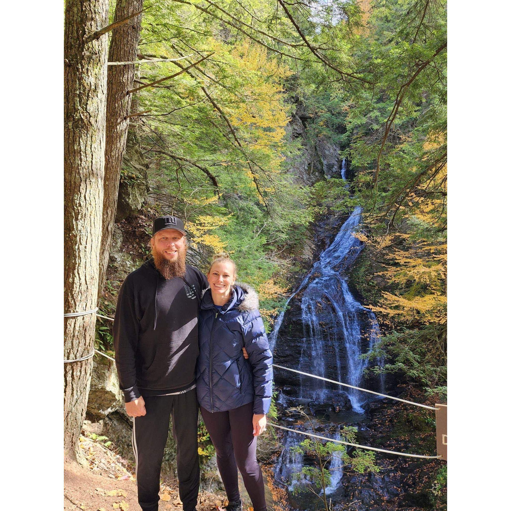 Waterfall in Vermont
