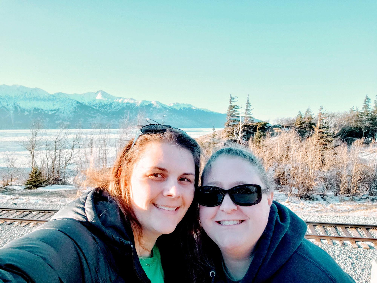 Then Allie made it back up to Alaska and Ivy let her see the parts outside of Bethel . . . You know the pretty parts!