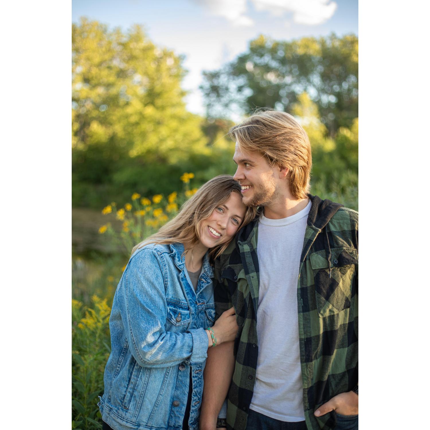 A lovely photoshoot by Ashlee Mortenson celebrating 6 months of dating