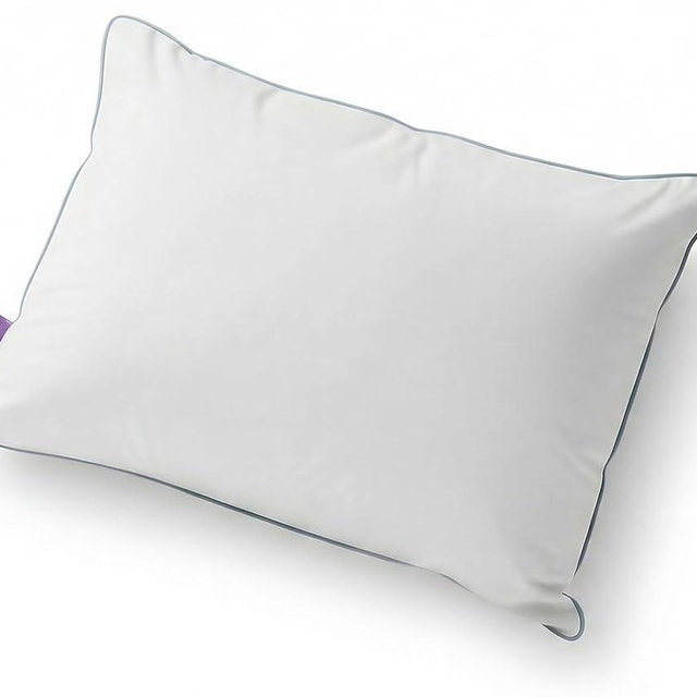Mellow Hotel Pillow — Waterproof & Stain-Resistant Down-Alternative Bed Pillow, Hypoallergenic Oeko-TEX® Cover, Machine Washable, Stays Fluffy, Support for Side/Back/Stomach Sleepers (Standard)