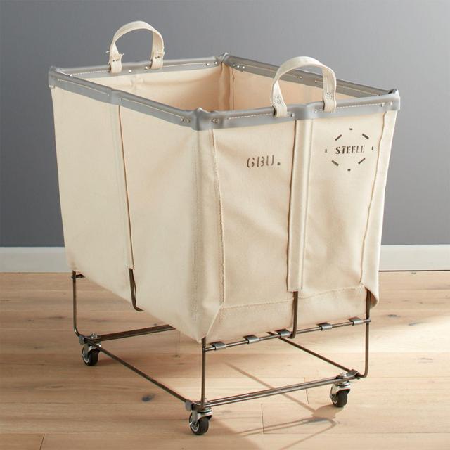 Steele ® Canvas Large Elevated Laundry Basket