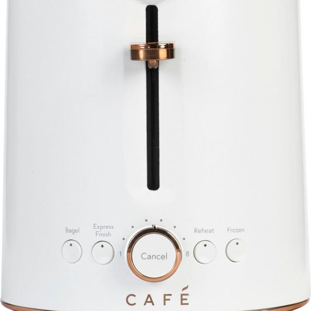 Café - Specialty 2-Slice Toaster - Matte White